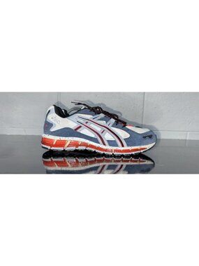 ASICS GEL-Kayano 5 360 Cream Navy Mens Suede Athletic Shoes Sneakers Size 9.5